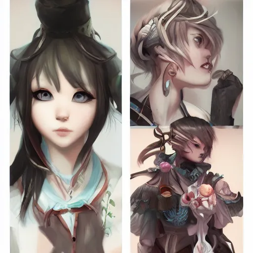 Image similar to detailed beautiful character art on amino by sakimichan patreon, high quality art on artstation