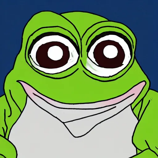 Image similar to happy pepe talking to each other