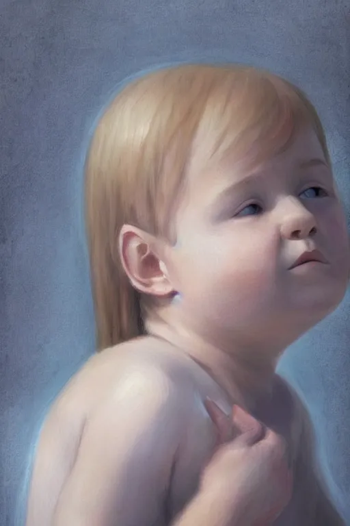 Image similar to Putin stole a child beautiful art, realistic proportions, soft light, soft colors, smooth, sharp focus, illustration, art