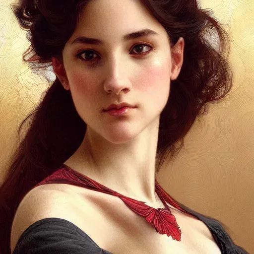 Image similar to portrait of reg queen, intricate, elegant, highly detailed, digital painting, artstation, concept art, smooth, sharp focus, illustration, art by artgerm and greg rutkowski and alphonse mucha and william - adolphe bouguereau