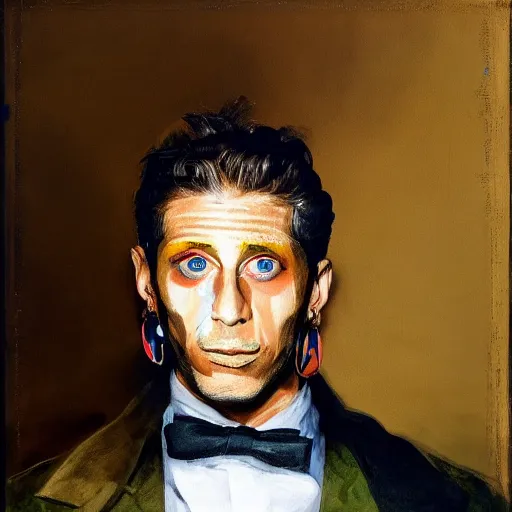 Prompt: lapo elkann painted by william turner