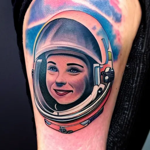 Image similar to astronaut tattoo