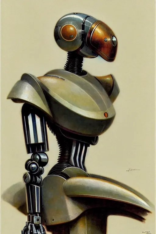 Image similar to (((((2050s art deco robot deco art deco. muted colors.))))) by Jean-Baptiste Monge !!!!!!!!!!!!!!!!!!!!!!!!!!!