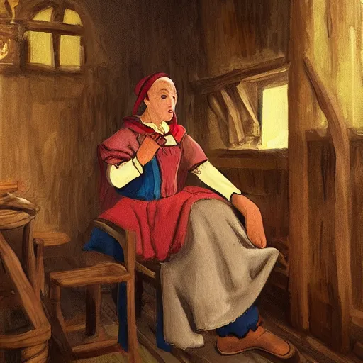 medieval serf women