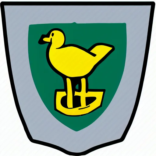 Image similar to a duck, modern, pictorial mark, iconic logo symbol