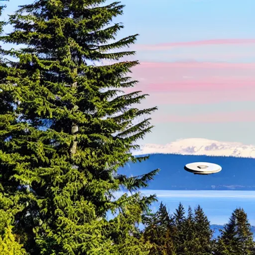 Prompt: ufo sighting over north vancouver 2 0 1 9