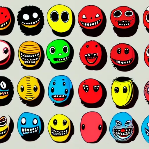 Image similar to chibi madballs