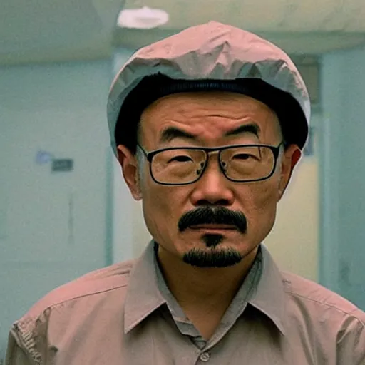 Image similar to asian Walter White