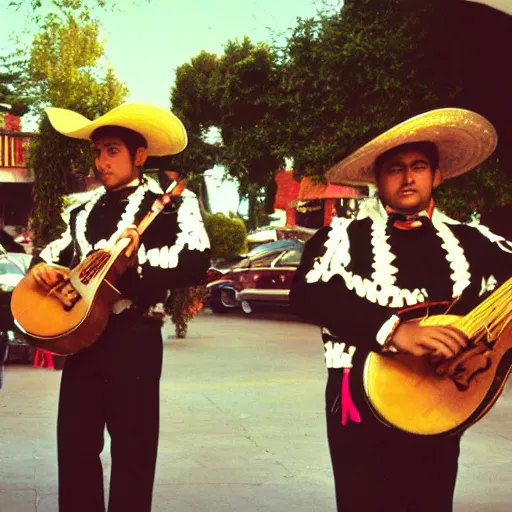 Image similar to mariachi band, tlaquepaque, kodak ektachrome,