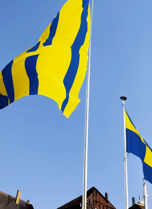 Prompt: flag sweden