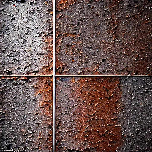 Image similar to chrome metal rusted texture, shiny