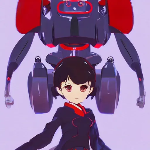 Prompt: Mouse mecha pilot by Kuvshinov Ilya, very very very very very very cute, Anime Key Visual, dramatic wide angle, by Studio Trigger, daily deviation, trending on artstation, faved watched read, sharp focus, makoto shinkai traditional illustration collection aaaa updated watched premiere edition commission ✨ whilst watching fabulous artwork \ exactly your latest completed artwork discusses upon featured announces recommend achievement