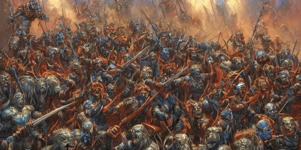 Image similar to marching orc army by Mark Brooks, Donato Giancola, Victor Nizovtsev, Scarlett Hooft, Graafland, Chris Moore