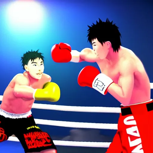 Knockout: HAJIME NO IPPO BOXER NO KOBUSHI 2003 - BiliBili