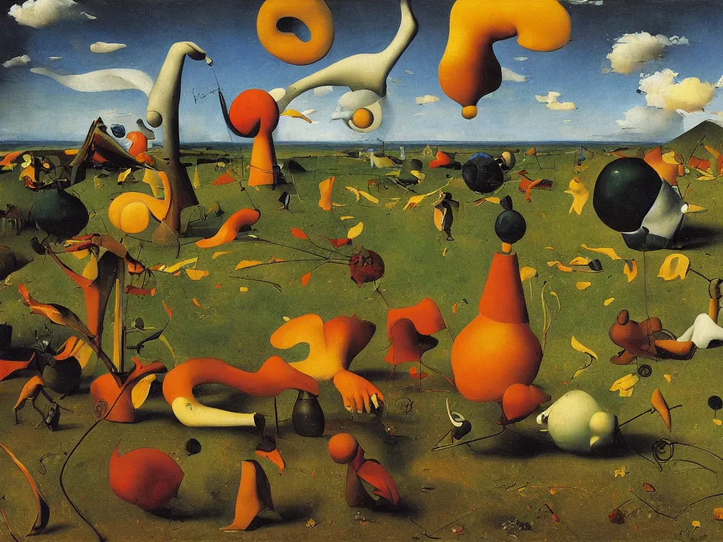 Image similar to art in the age of mechanical germination. painting by bruegel. agnes pelton, max ernst, rene magritte,