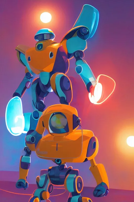 Image similar to metabots medabots medarotto medarot robot minimalist comics helmet mask neon cybereye, behance hd by jesper ejsing, by rhads, makoto shinkai and lois van baarle, ilya kuvshinov, rossdraws global illumination ray tracing hdr radiating a glowing aura