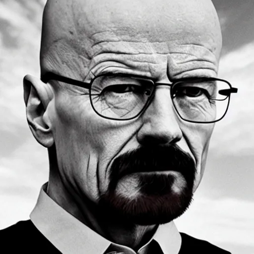Prompt: walter white as south america