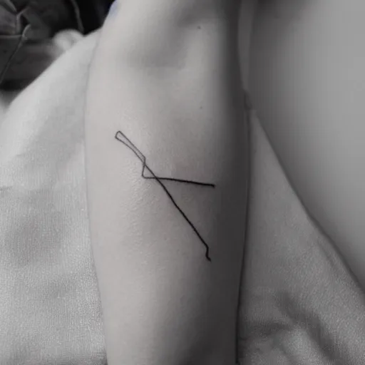 Image similar to minimal infinity tattoo