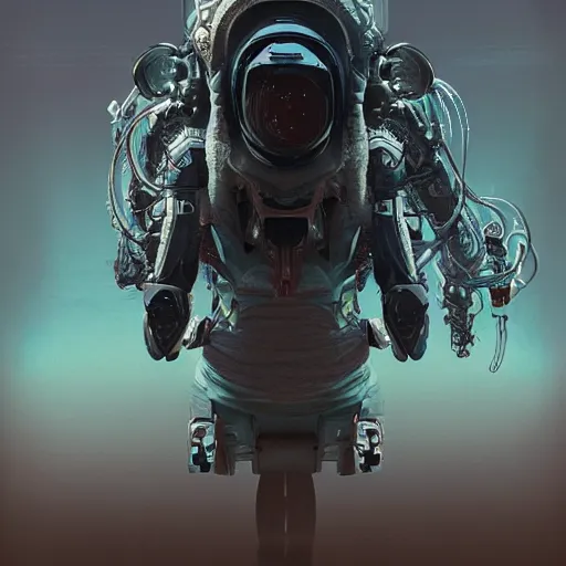 Image similar to portrait of a squid monster astronaut riding a Pegasus, full body portrait, intricate abstract. cyberpunk, intricate artwork, by Tooth Wu, wlop, beeple. octane render, trending on artstation, greg rutkowski very coherent symmetrical artwork. cinematic, hyper realism, high detail, octane render, 8k, minimalistic, hyperrealistic surrealism, award winning masterpiece with incredible details, a surreal vaporwave liminal space, highly detailed, trending on ArtStation