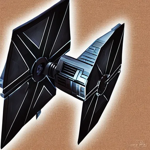 Image similar to a tie fighter from star wars