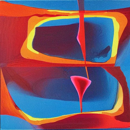 Image similar to you run to catch up with the sun but it’s sinking, abstract art, award winning