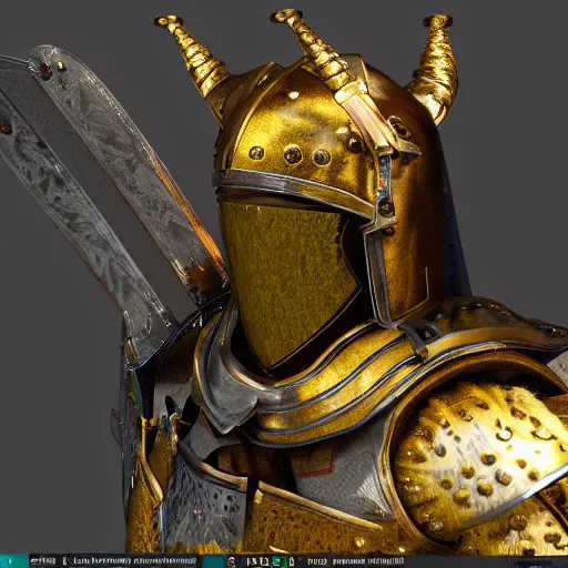 Image similar to https://s.mj.run/d7gwTu6lj3Y a powerfull knight in full plate armor, glowing yellow ornamentation, in a castle, the notion of power, 8K, trending on artstation, Rendered in Cinema4D, 8K 3D, CGSociety, ZBrush, insanely detailed and intricate, hypermaximalist, elegant, ornate, luxury, elite, hyper realistic, super detailed, Flickr, filmic, unreal engine, CryEngine :: style of james gurney, greg rutkowski