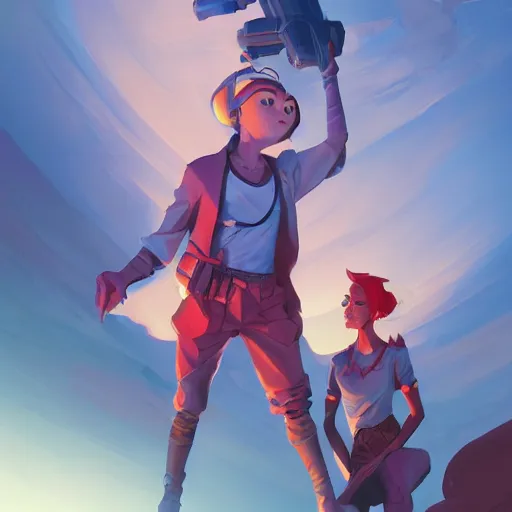 Prompt: hero world m. a. s. h., behance hd by jesper ejsing, by rhads, makoto shinkai and lois van baarle, ilya kuvshinov, rossdraws global illumination