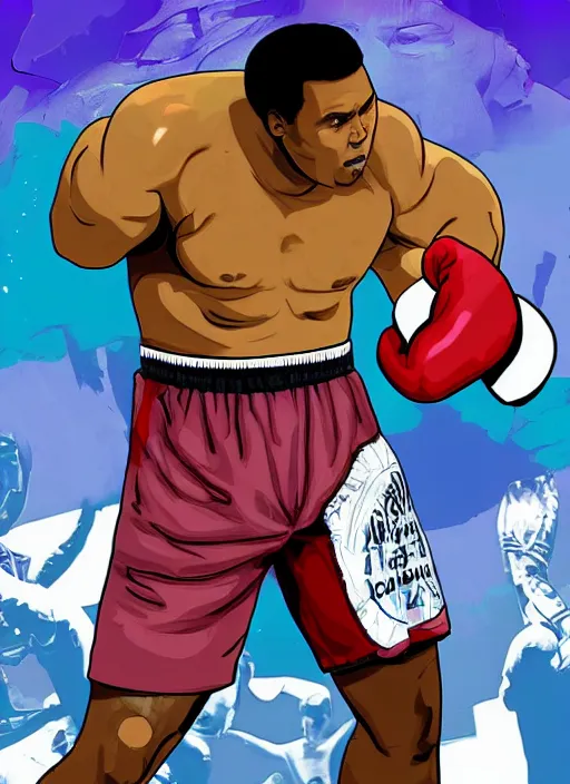 Replying to @jttheanimeguru #AXERatioChallenge #UnlimitedHPInk #anime , mike tyson