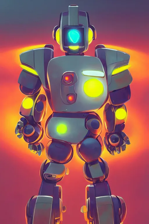 Image similar to metabots medabots medarotto medarot robot minimalist comics helmet mask neon cybereye, behance hd by jesper ejsing, by rhads, makoto shinkai and lois van baarle, ilya kuvshinov, rossdraws global illumination ray tracing hdr radiating a glowing aura