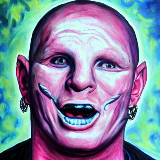 Image similar to Corey Taylor as renessance painting