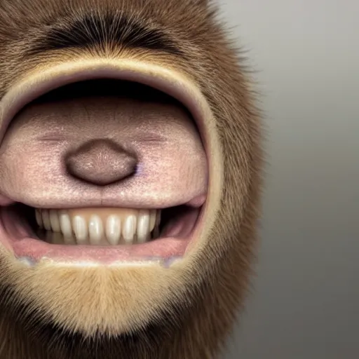 Image similar to hyperrealistic dslr film still of justin bieber smile with real teeth of a capybara, stunning 8 k octane comprehensive 3 d render, inspired by istvan sandorfi & greg rutkowski & unreal engine, perfect facial symmetry, dim volumetric cinematic lighting, extremely hyper - detailed, incredibly real lifelike attributes & flesh texture, intricate, masterpiece, artstation, stunning