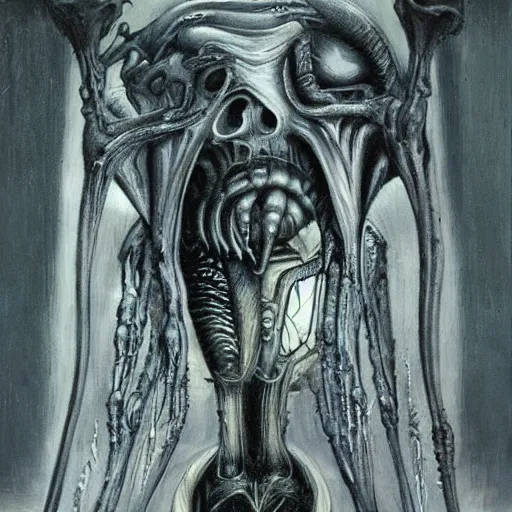 Image similar to giger