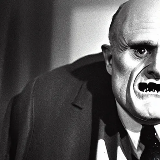 Prompt: Rudy Giuliani as Nosferatu