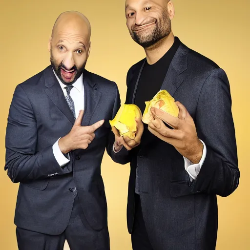 Image similar to Keegan Michael Key and Jordan Banana Peel