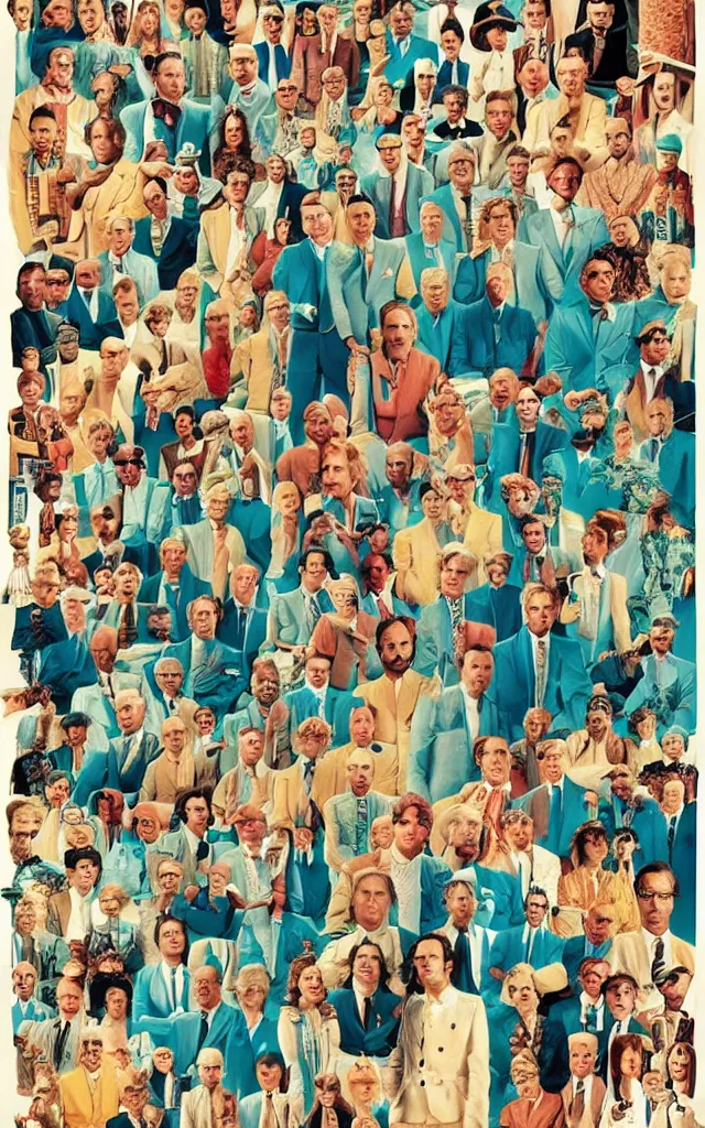 Image similar to “ the poster for the new wes anderson movie ”