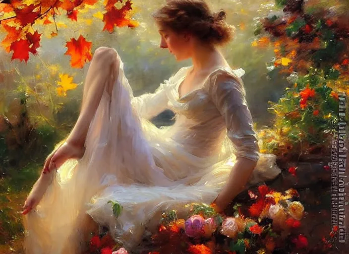 Image similar to autumn showers by vladimir volegov and alexander averin and delphin enjolras and daniel f. gerhartz