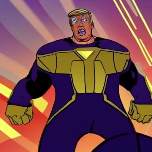 Prompt: Donald Trump as Thanos