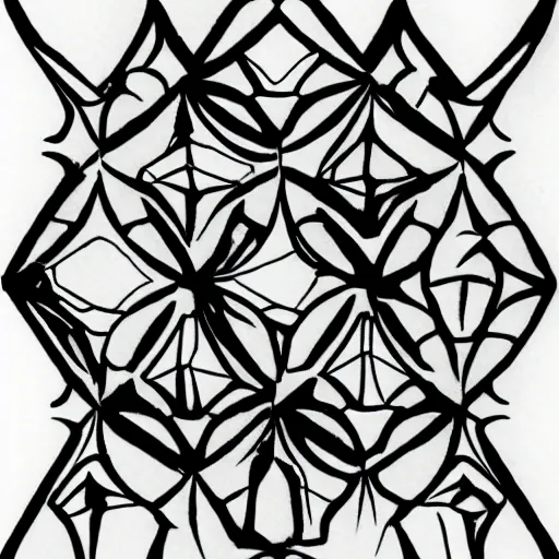 Honeycomb Pattern Stencil by Ooh! Stencils S09 - Face Paint Shop Australia