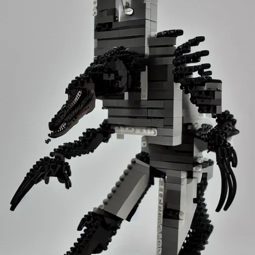 Image similar to lego xenomorph