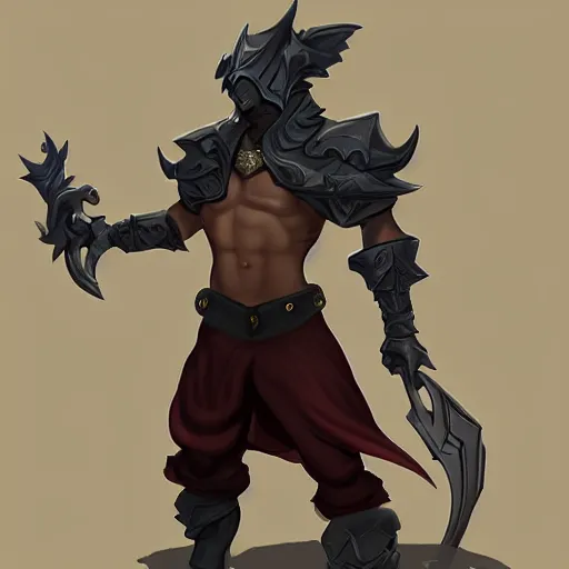 Image similar to league of legends character designed by kanye west