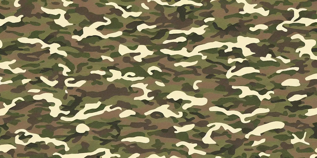 Prompt: medieval camo pattern