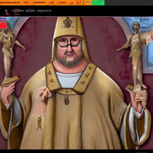 Image similar to Saint Gabe Newell