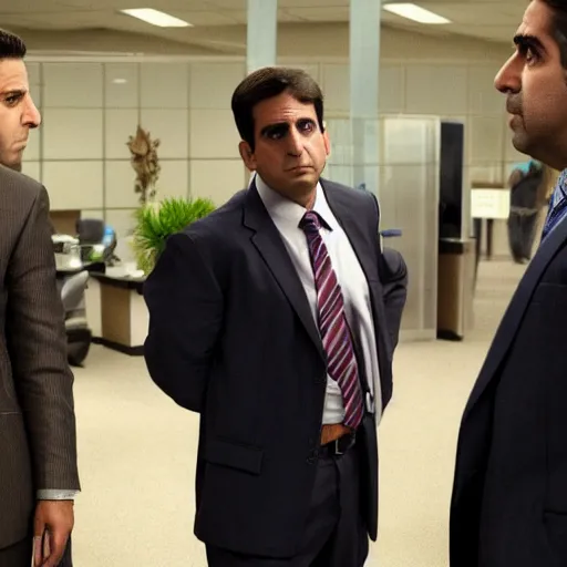 Image similar to Kurdish Michael Scott, still from The Office (US), ultra hd