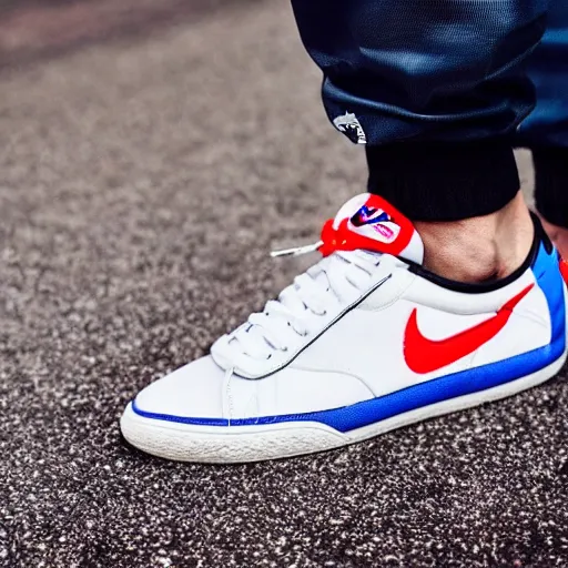 Image similar to photograph of a new nike collaboration with pepsi