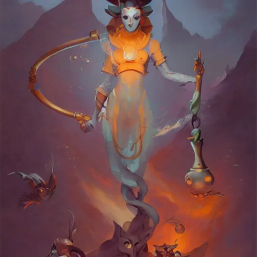 Prompt: Nezha, by Peter Mohrbacher