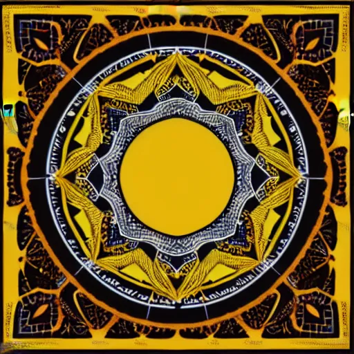 Image similar to moroccan mandala, vector art