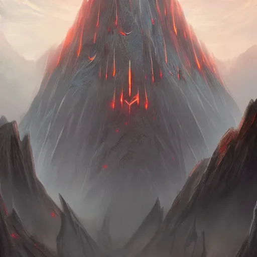 Prompt: Sauron\'s Ring, highly detailed, digital painting, trending on artstation, 30mm, by Noah Bradley