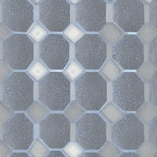 Prompt: highly detailed shades of grey hexagon texture with blue electric-like sparks