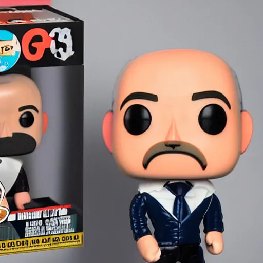 Image similar to “ very very intricate photorealistic photo of a jeff bezos funko pop on a white background, award - winning details ”