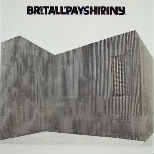 Image similar to brutalism unenthusiastic | album artwork, used lp ( 1 9 8 8 )